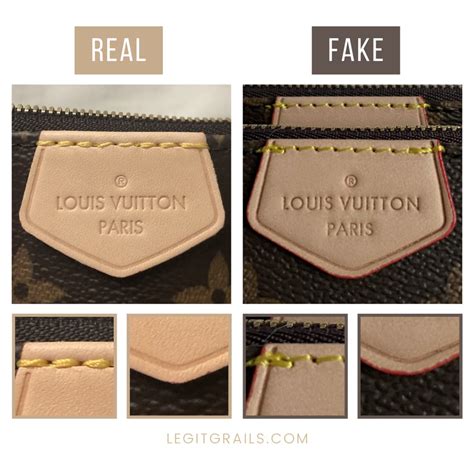 how to spot a fake louis vuitton checkered bag|authentic louis vuitton label.